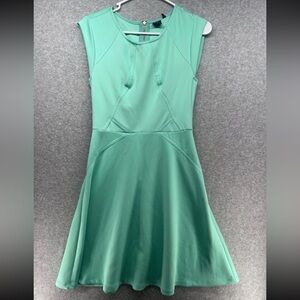 Kaari Blue Mint Green Mini Dress